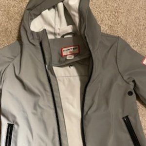 Silver Splash: Hunter Toddler Rain Jacket - Stylish and Functional